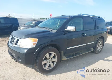 2012 Nissan Armada Platinum из США, поврежденный, VIN 5N1BA0NF2CN621228